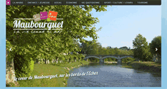Desktop Screenshot of maubourguet.fr
