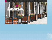 Tablet Screenshot of maubourguet.fr